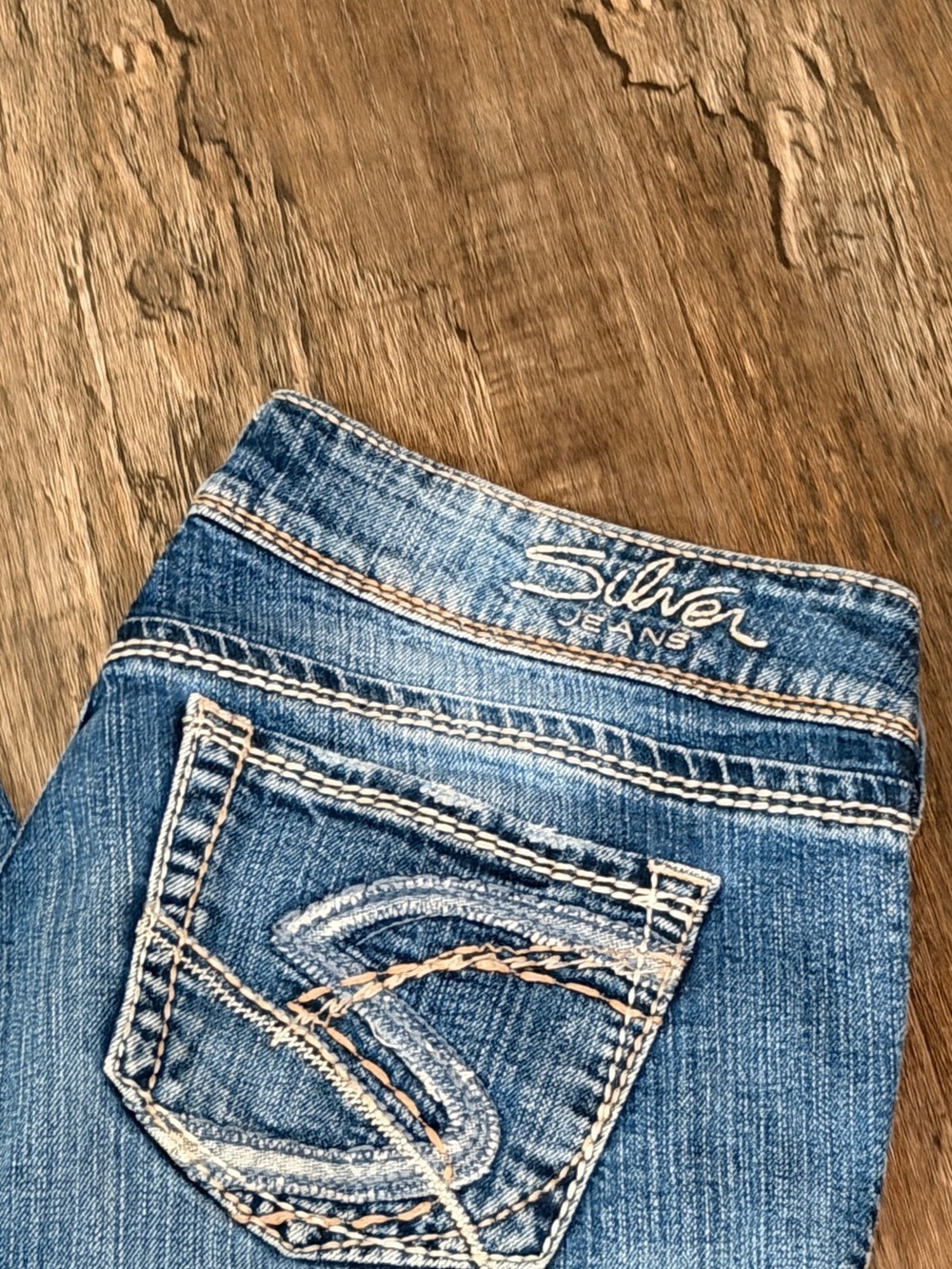 Silver Jeans Classic Women's Blue Denim Jeans - Picture 4 of 9